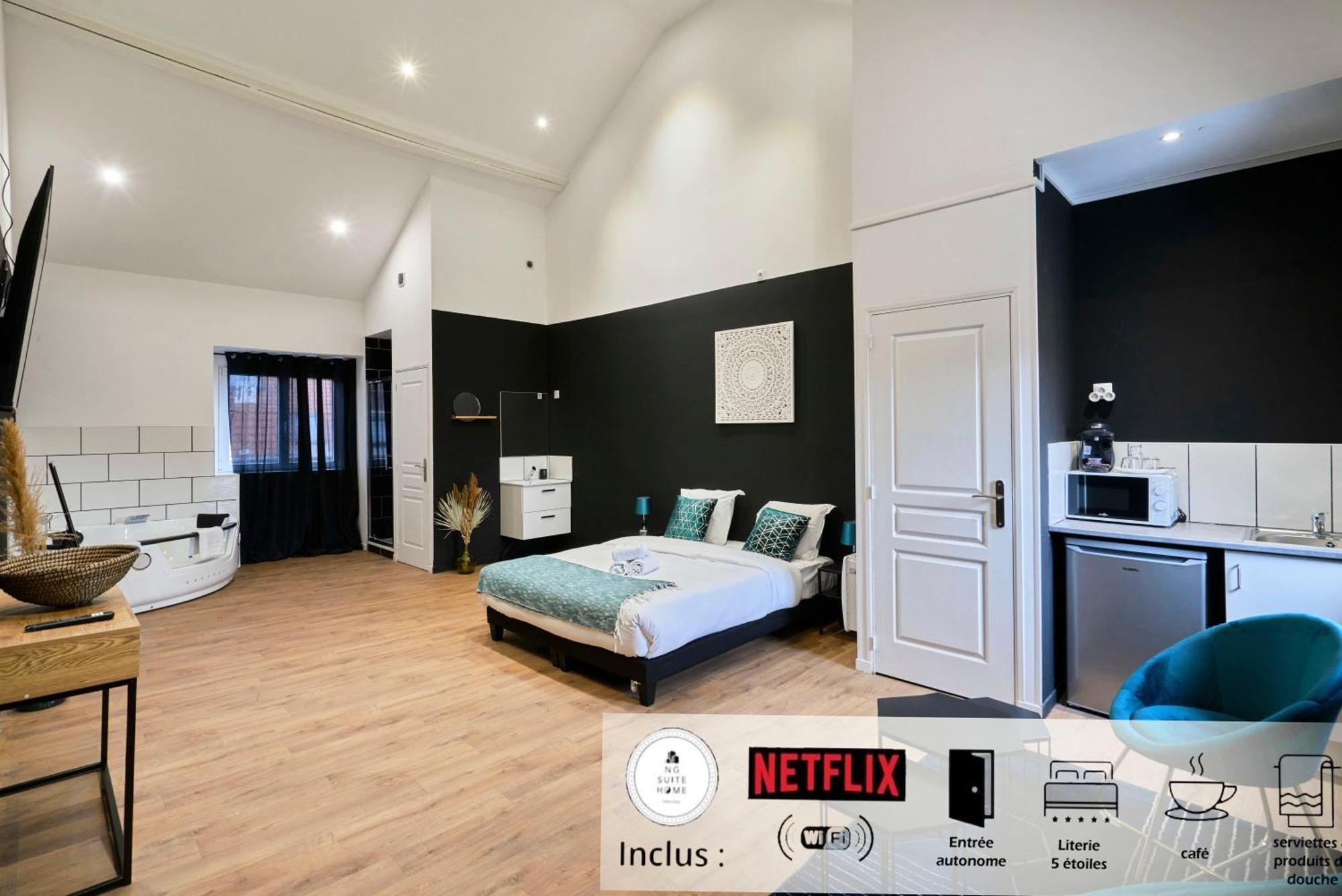 Ng Prestige - Lille L Roubaix Trichon - Balneo - Netflix - Wifi公寓 外观 照片
